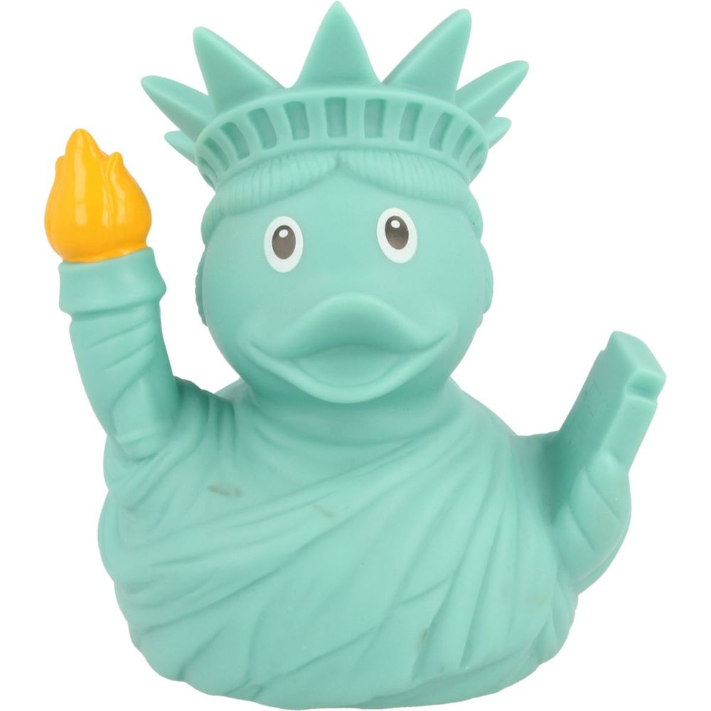 ليلالو - لعبة البطة - تمثال الحرية - مطاط - أخضر