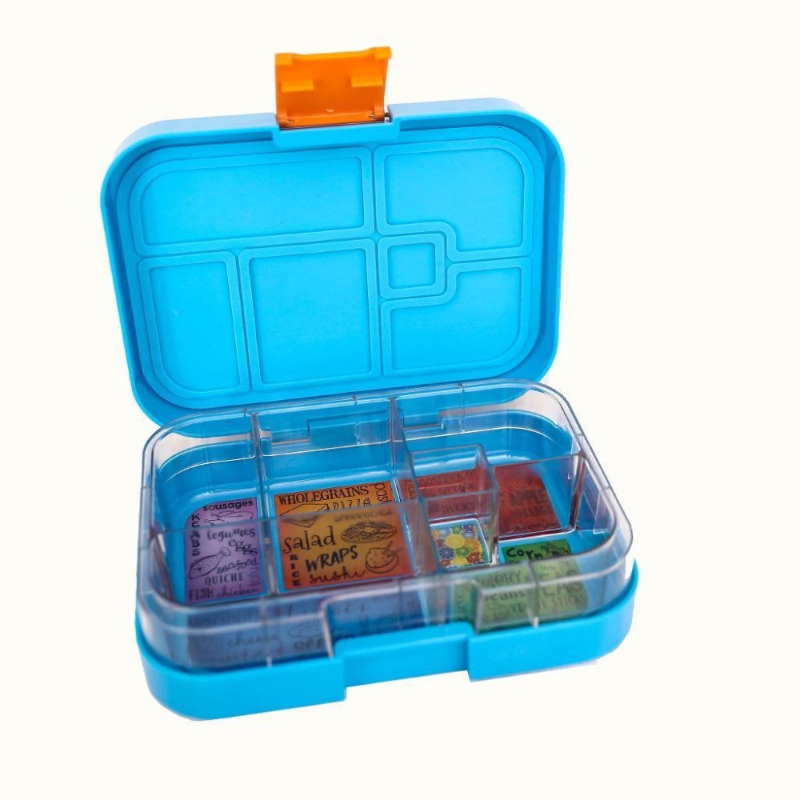 صندوق الغداء مانش بوكس ماكس 16 باللون الأزرق الفاتح