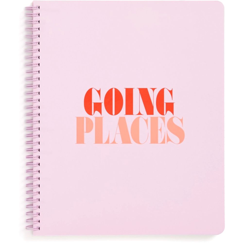 Ban.Do Going Places Rough Draft Large Notebook