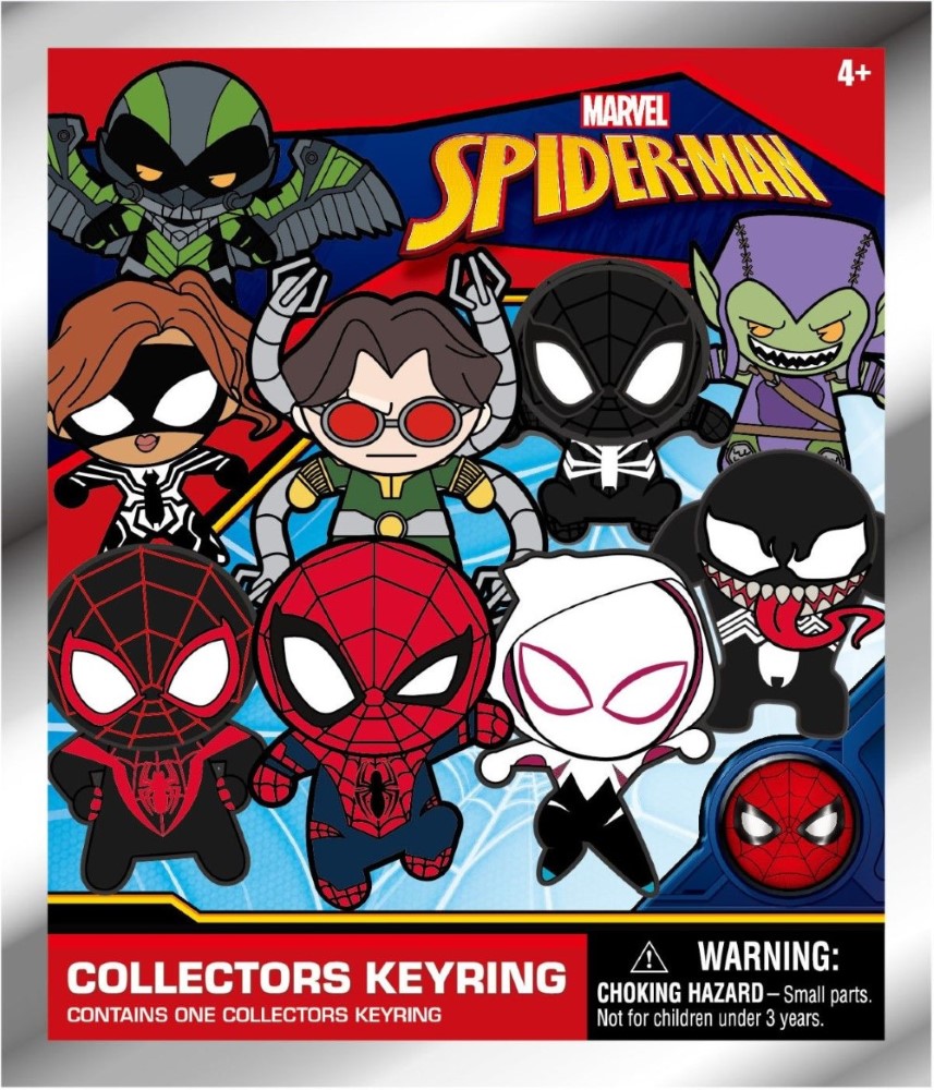 Marvel Spider Man Classic 3D Foam Collectible Keyring