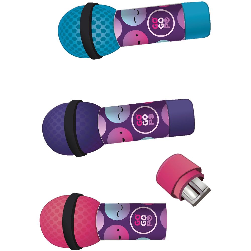 GOGOPO Microphone Eraser & Sharpener (1 Pack)