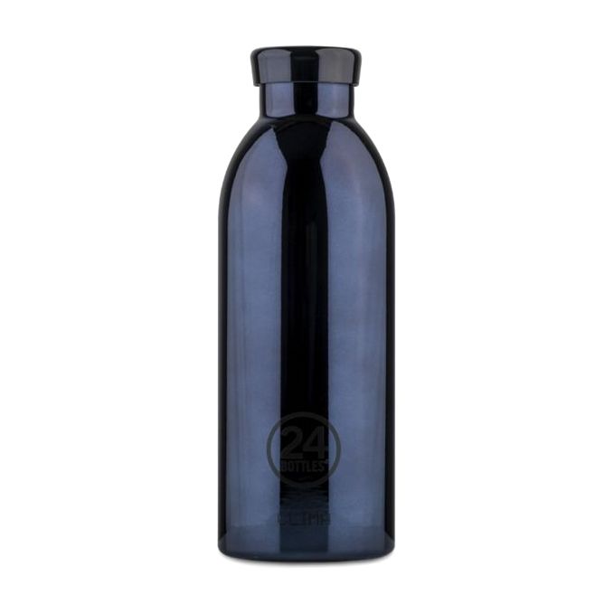 24 Bottles Clima 500ml Stainless Steel Vacuum Insulated Double Wall Black Radiance
