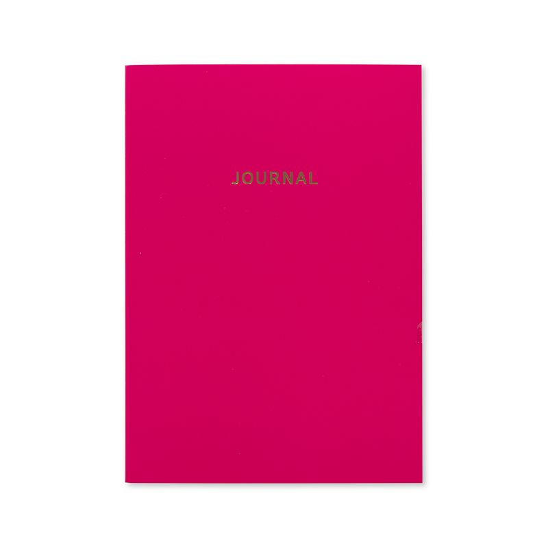 Colourblock Dtp A5 Journal Undated Cerise Pink