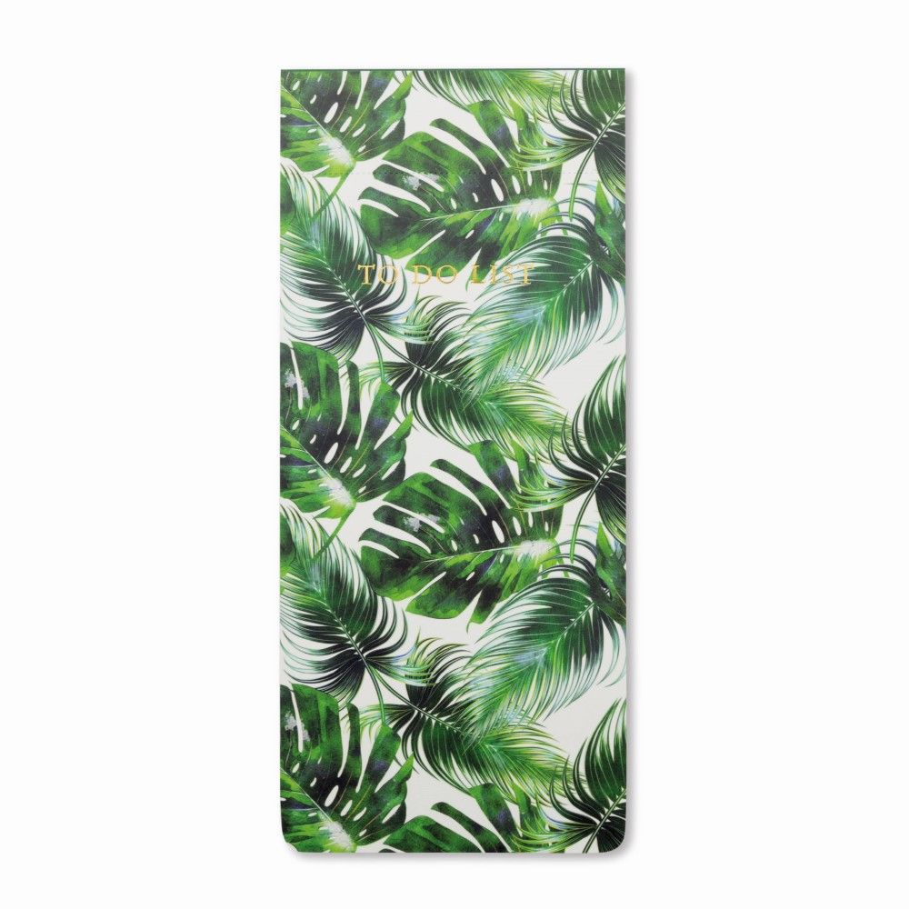 Tropical Leaf To Do List Palm Leaf Print