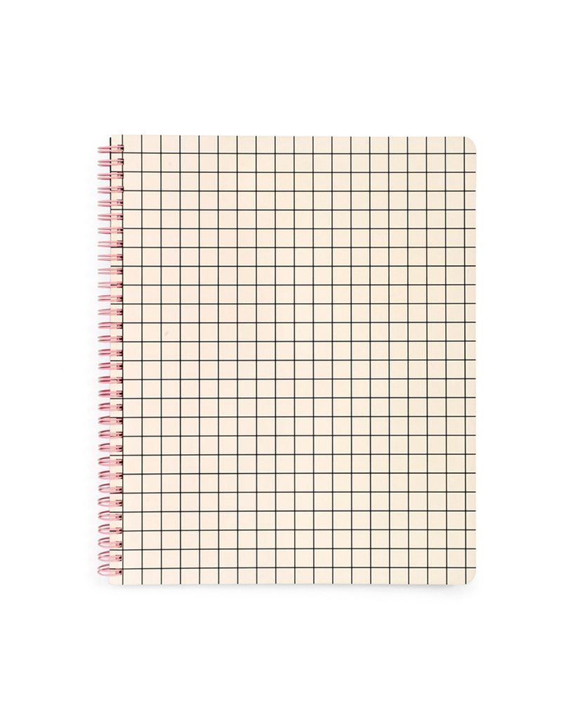 Ban.Do Rough Draft Large Notebook - Mini Grid