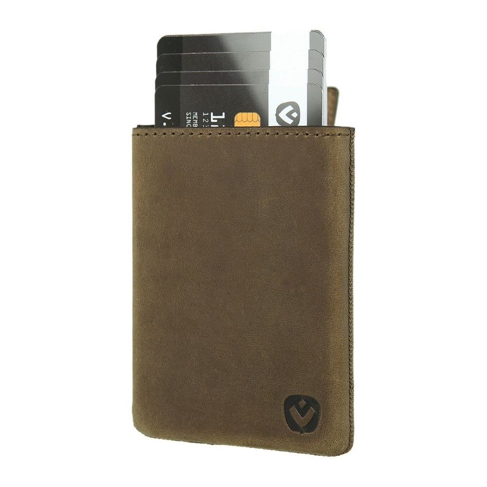 Valenta Card Case Pocket Luxe Vintage Brown