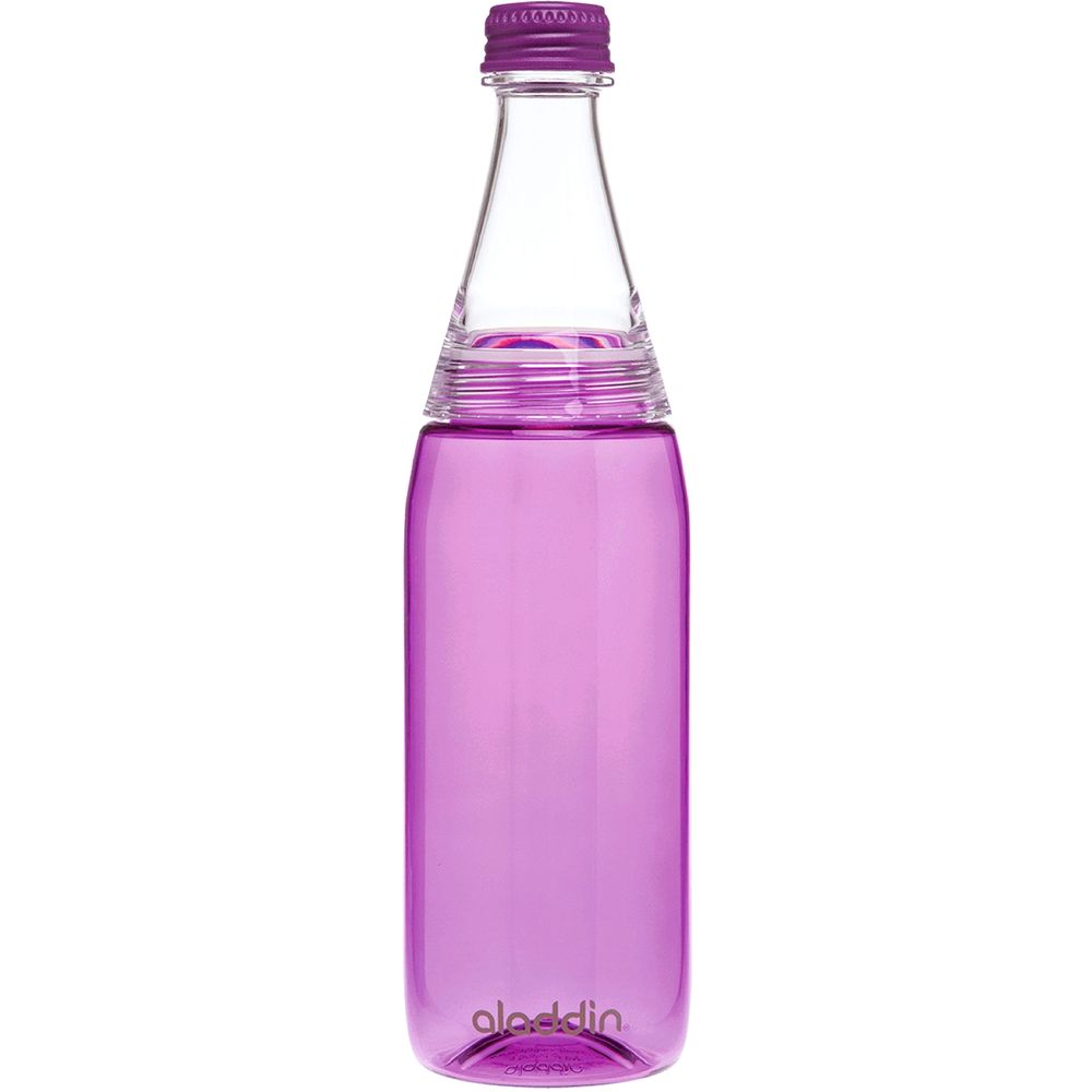 Aladdin Fresco Twist & Go Water Bottle Purple 700ml