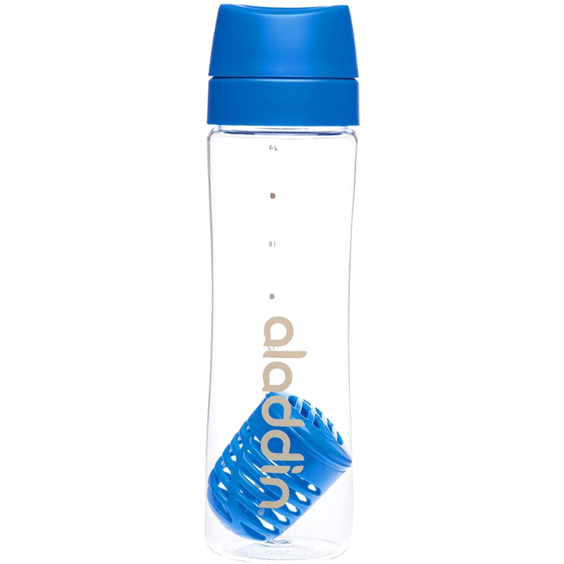 زجاجة مياه علاء الدين المعدة للنقع الزرقاء بسعة 700 مل