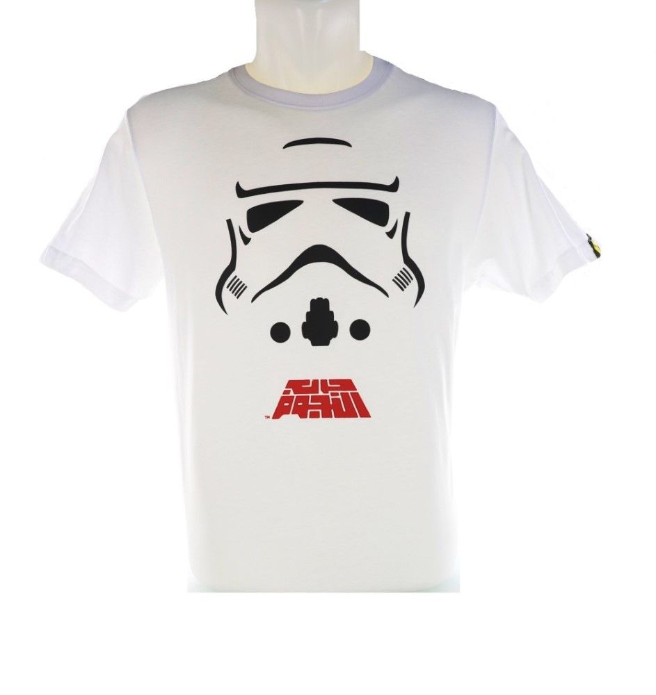 Storm Trooper Men S T Shirt Xs White