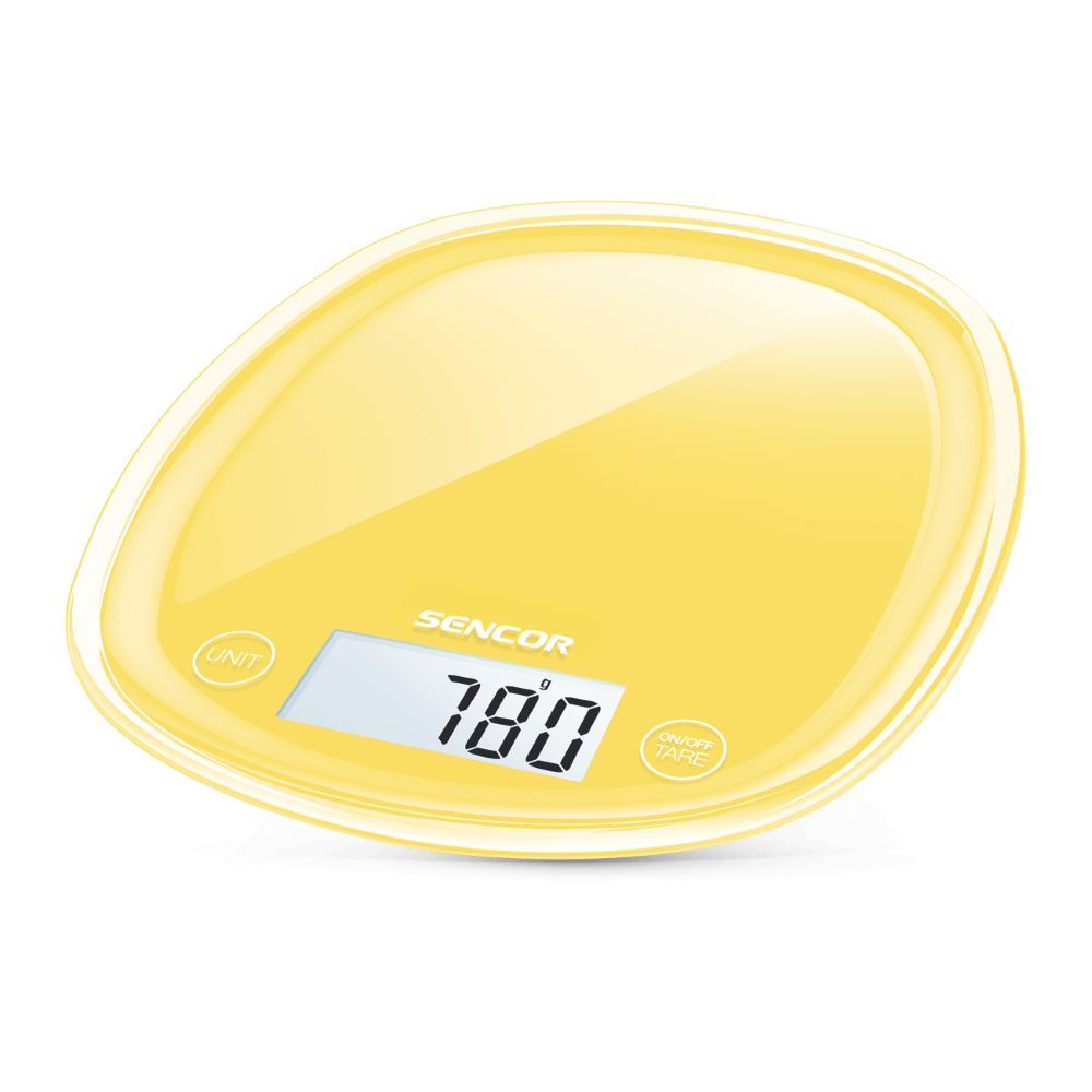 Sencor Kitchen Scale Yellow