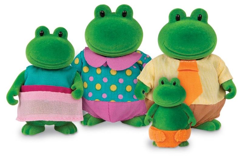 Li'L Woodzeez Frog Family