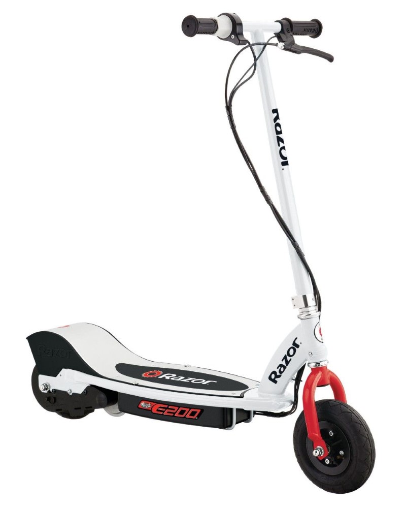 E200 Electric Scooter Red White