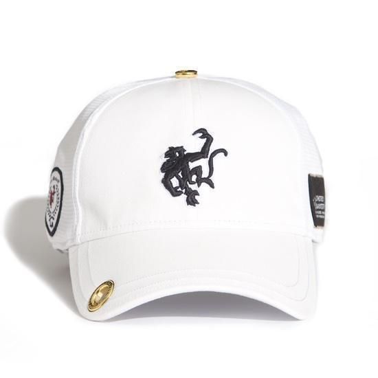قبعة ريد مانكي فلكس مرنة وقابلة للتمدد يمكن ارتدائها بسهولة متوفرة باللونين الأبيض والأسود