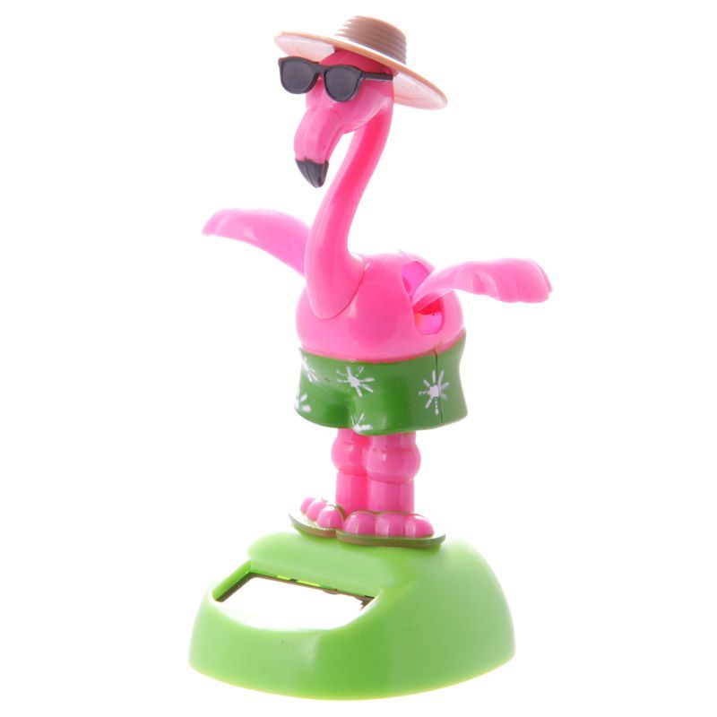 Funky Flamingo Wearing Sunglasses Solarpal