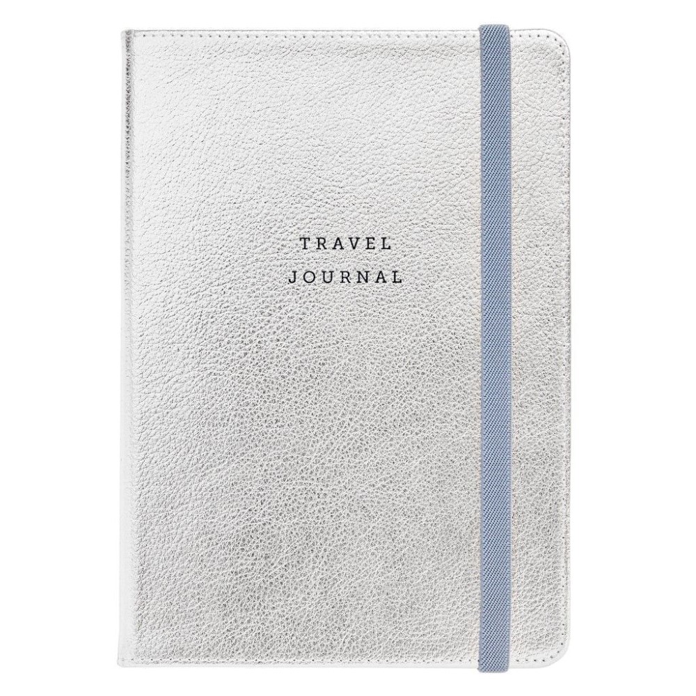A5 Leather Travel Journal World