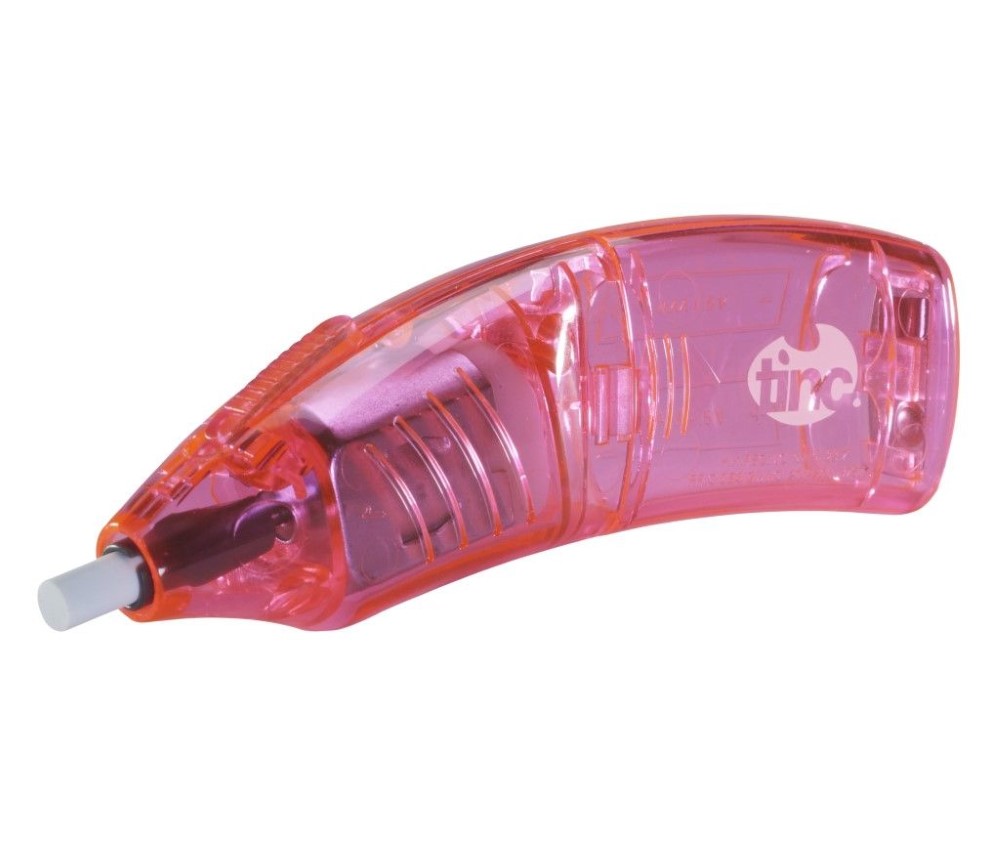 Tinc Electric Eraser Pink