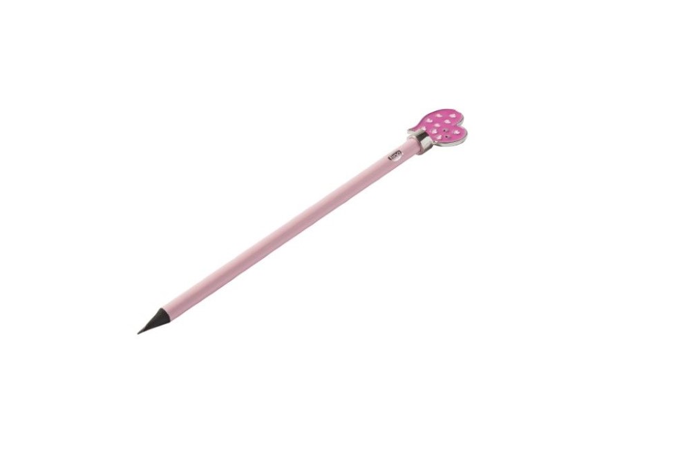Tinc Mallo Heart Topper Pencil Pink