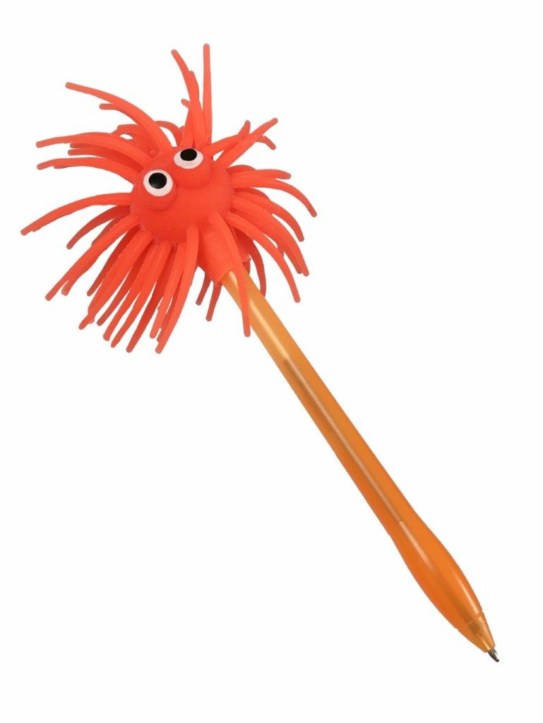TINC Fuzzy Guy Pen Orange