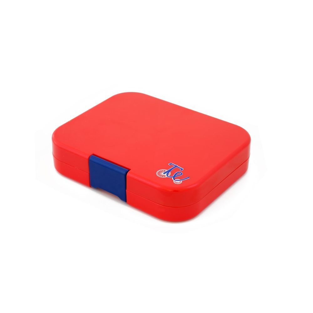 Tinywheel Mini 4 Compartment Red Lunch Box