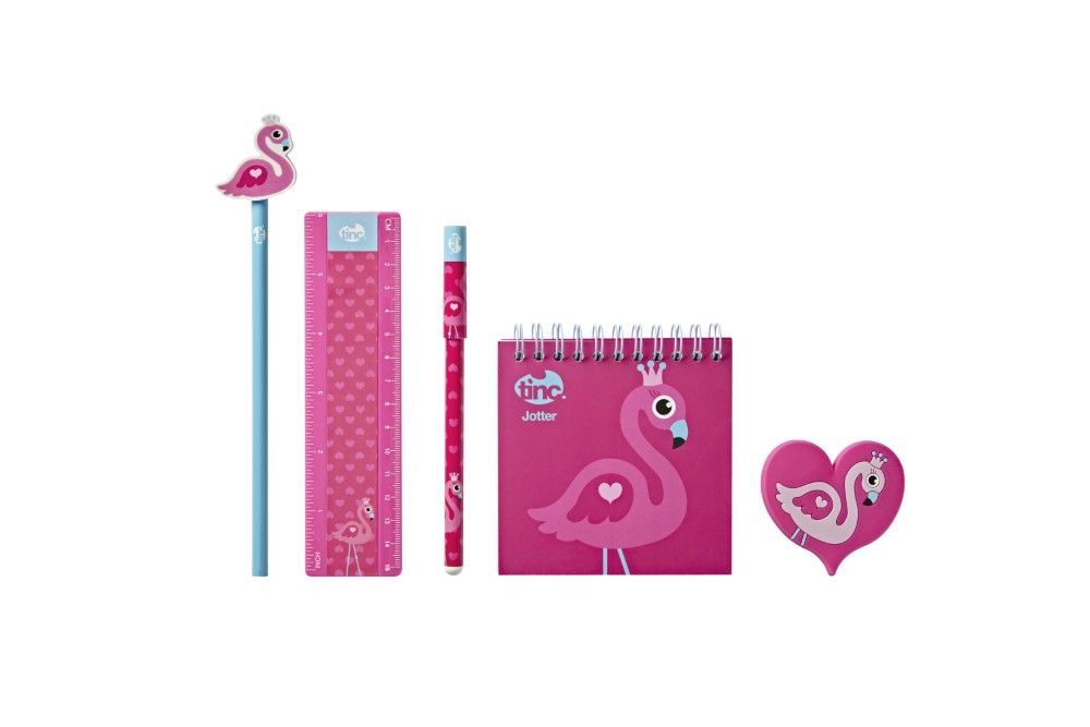 Tinc Flamingo Mini Notebook Gift Set