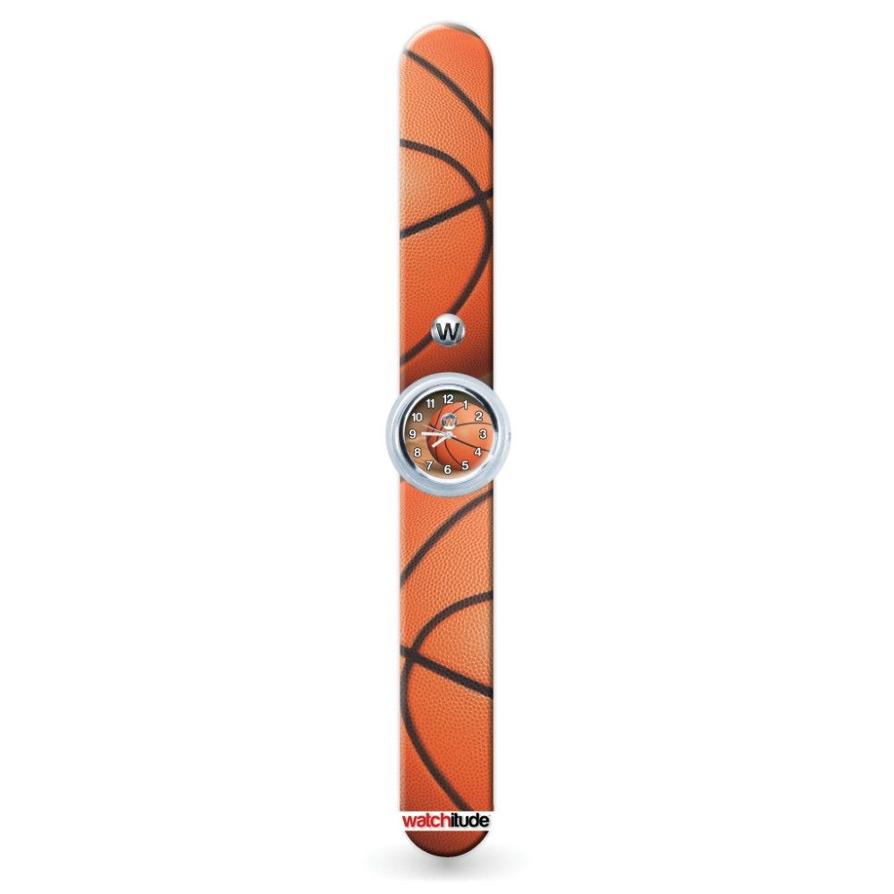 ساعة بتصميم على شكل كرة السلة