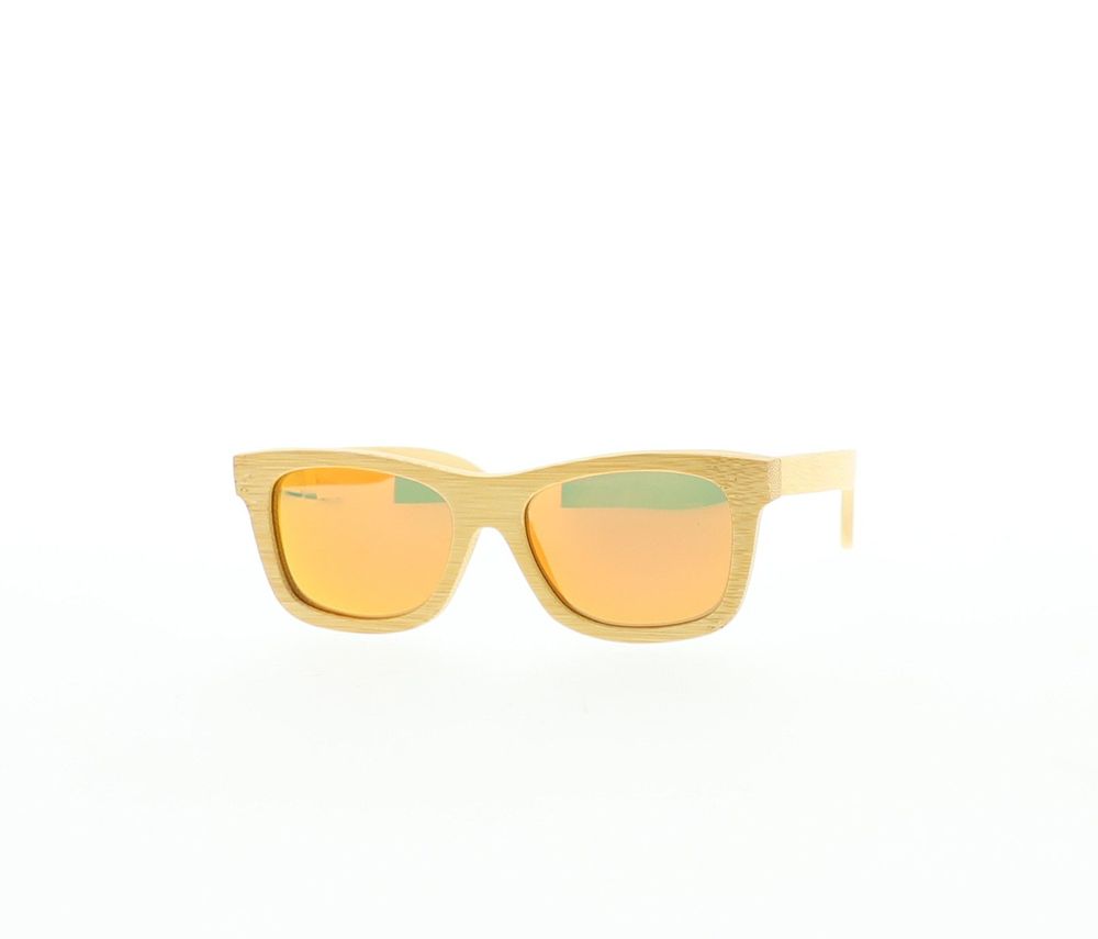 نظارات مودرن بامبو إس جي 04 برتقالية اللون