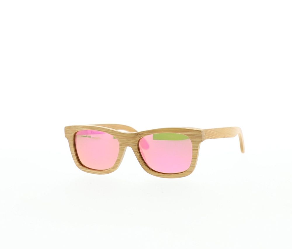 Modern Bamboo Sunglasses Sg04 Pink