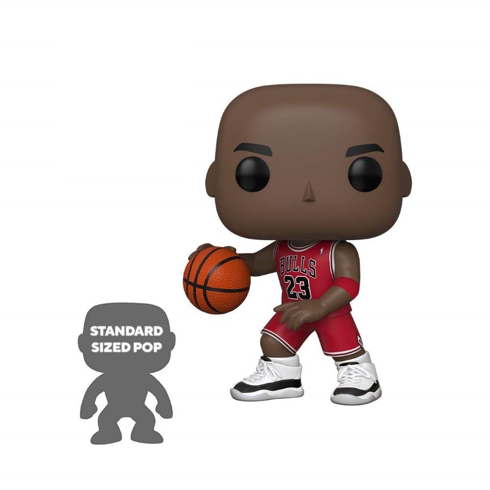 Funko Pop NBA Bulls 10 Michael Jordan Red Jersey