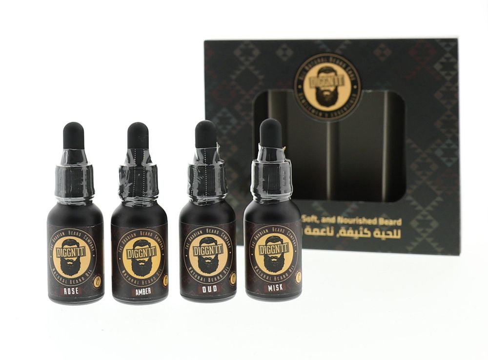 Diggn'It Arabian Beard Oil Sampler Set