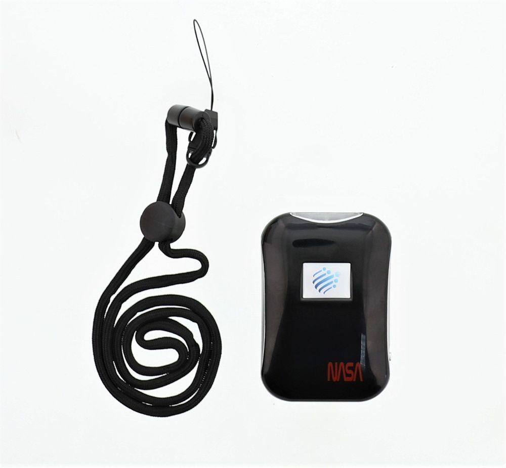 Radicaltek Wearable Ionizer Air Purifier Black
