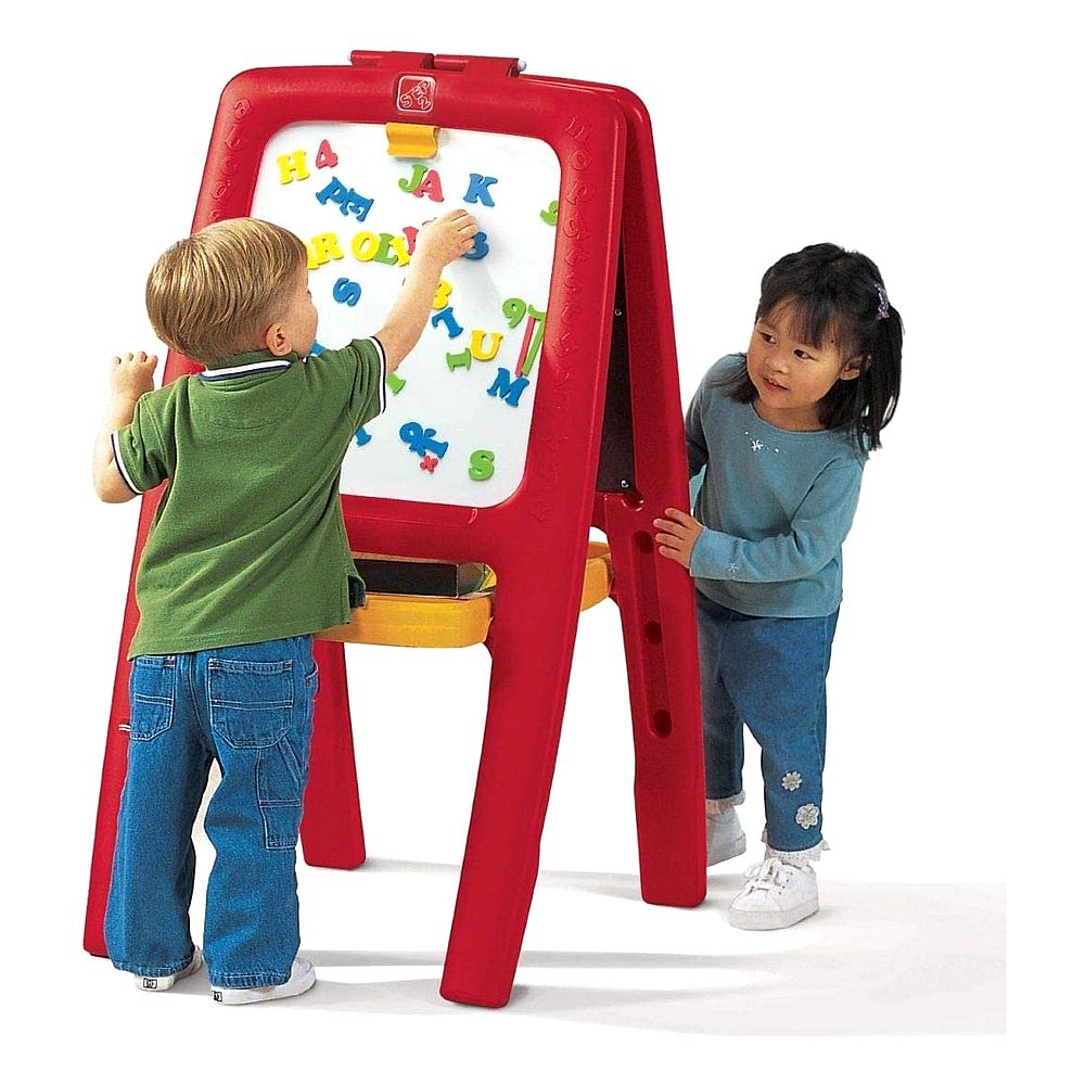 Easel For Two1Pk Redyellow