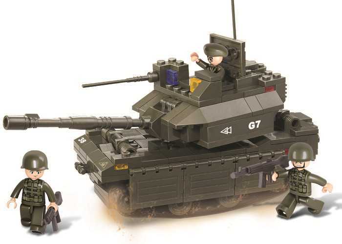 Sluban Armored Corps M1A2 Abrams 219Pcs