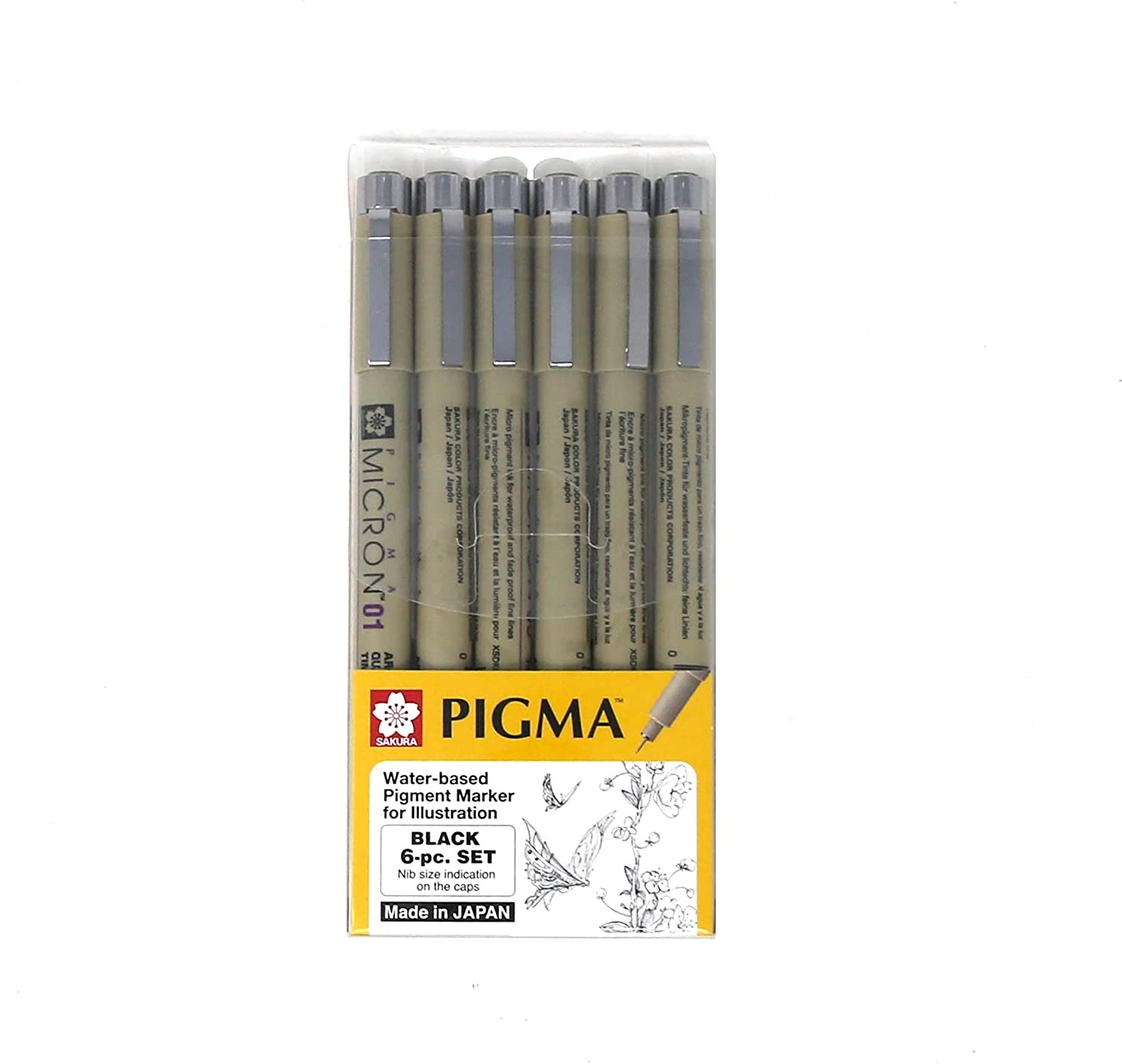 Pigma Micron 6 Pc. Set
