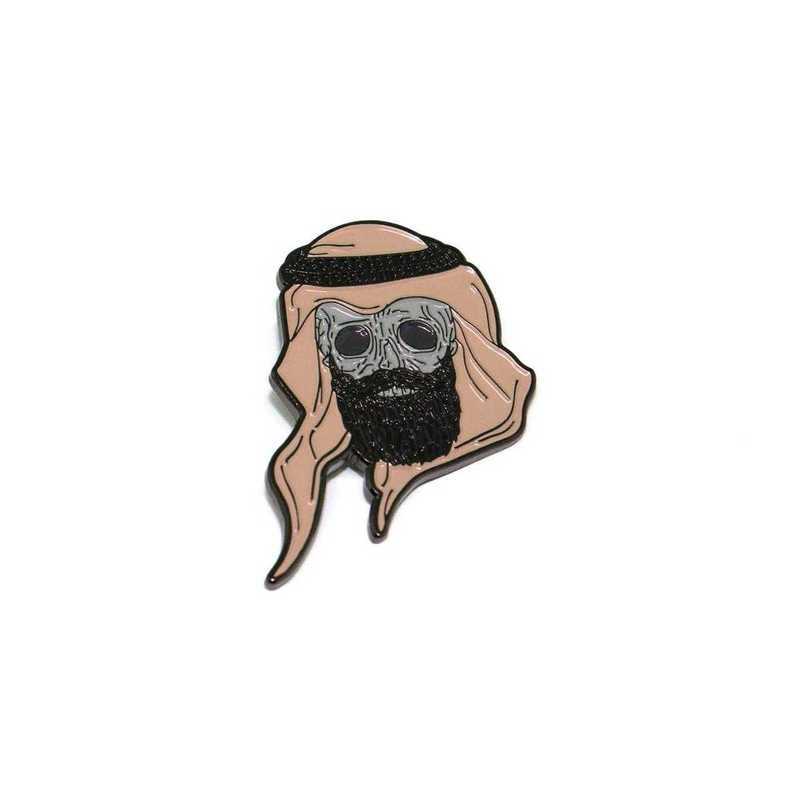 Saudi Skull Pin