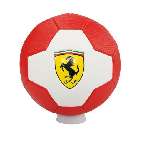 Ferrari #5 Machine Sewing Soccer Ball Red x White