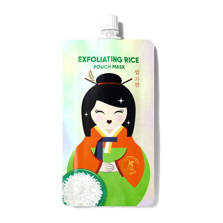 Rice Exfoliating Pouch Mask