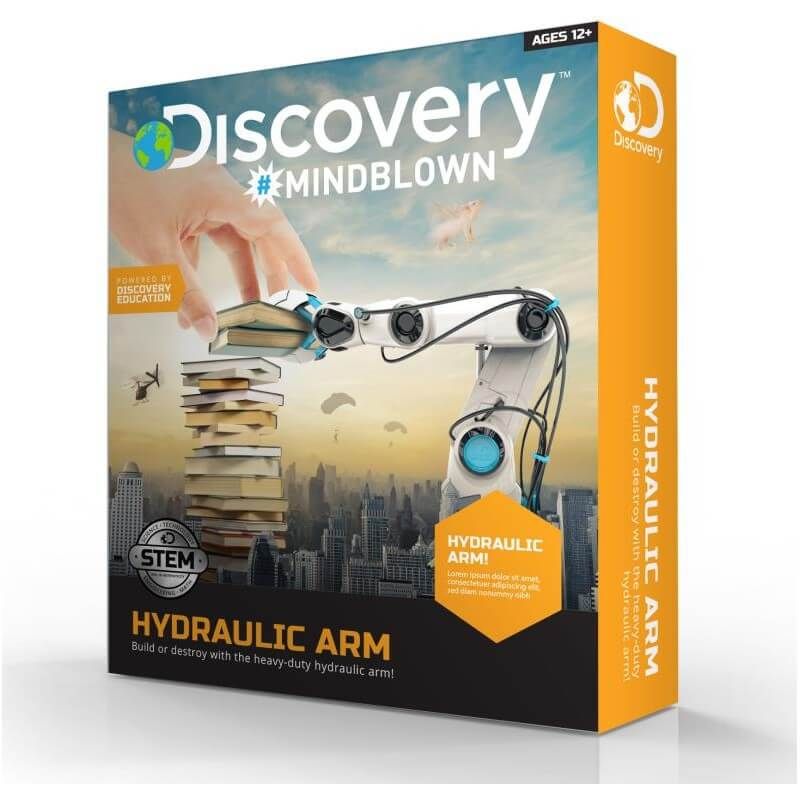 Discovery Toy Diy Robotic Arm with Hydraulic