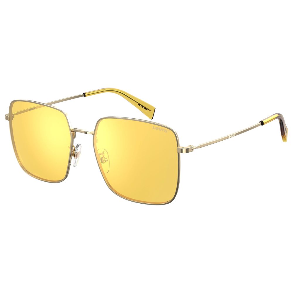 Levi'S Lv 1007 S Dyg Et Gold Yellow Sunglasses Woman