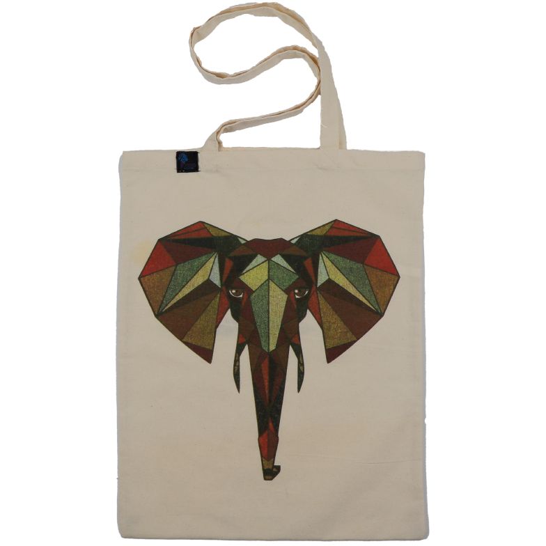 The Journey Elephant Tote Bag