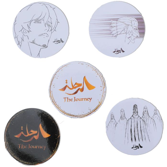 The Journey Graphic Stickers (Set of 10)