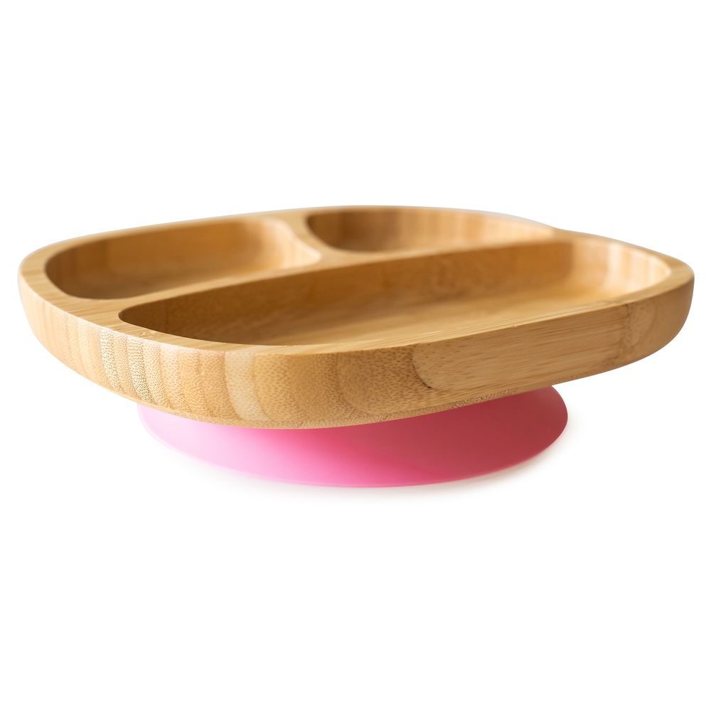 Eco Rascals Pink Toddler Plate