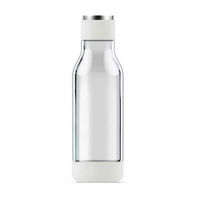 Asobu Glass Water Bottle Inner Peace Clear 500 ml