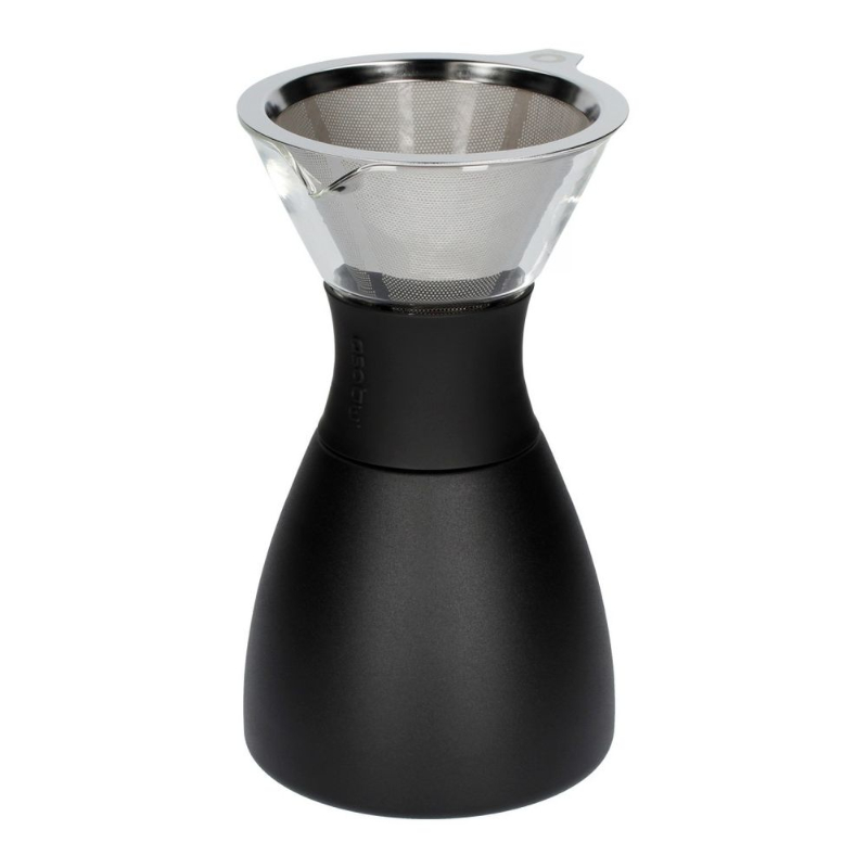 Asobu Pour Over Insulated Pour Over Coffee Maker Black 1000 ml