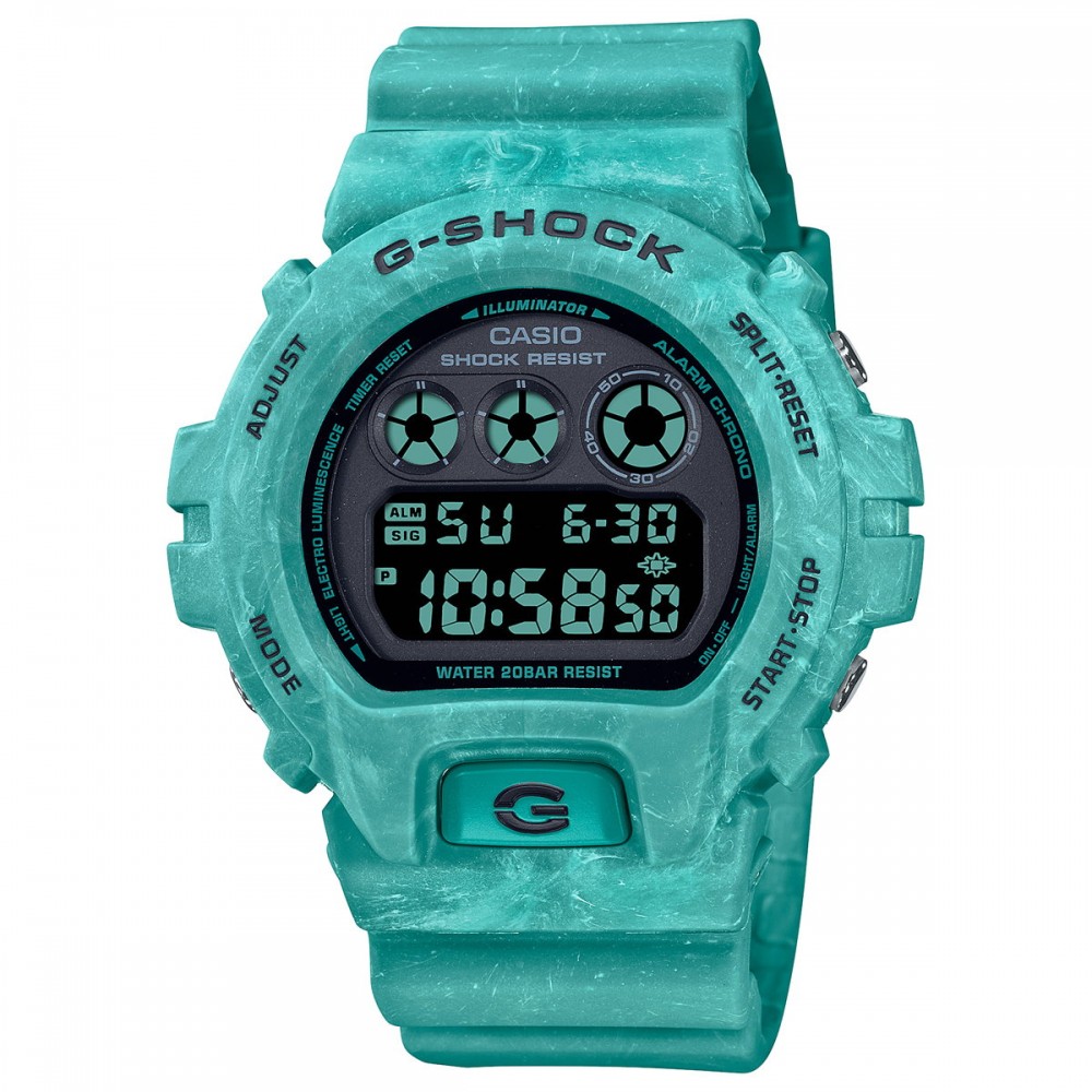 Casio G-Shock - Digital Men - Black Dial - Resin Band - Dw-6900Ws-2Dr