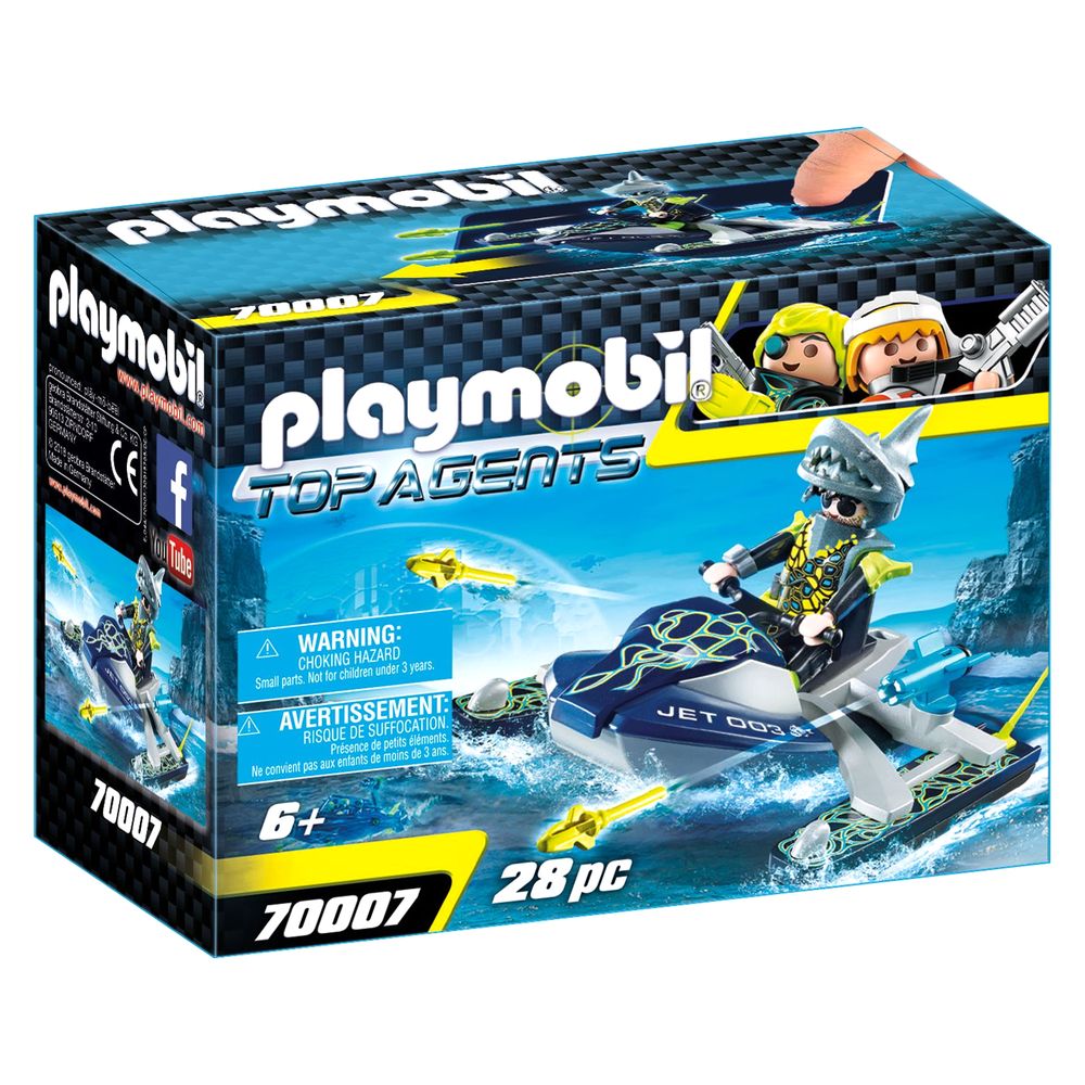 Playmobil Team S. H A R. K. Rocket Rafter