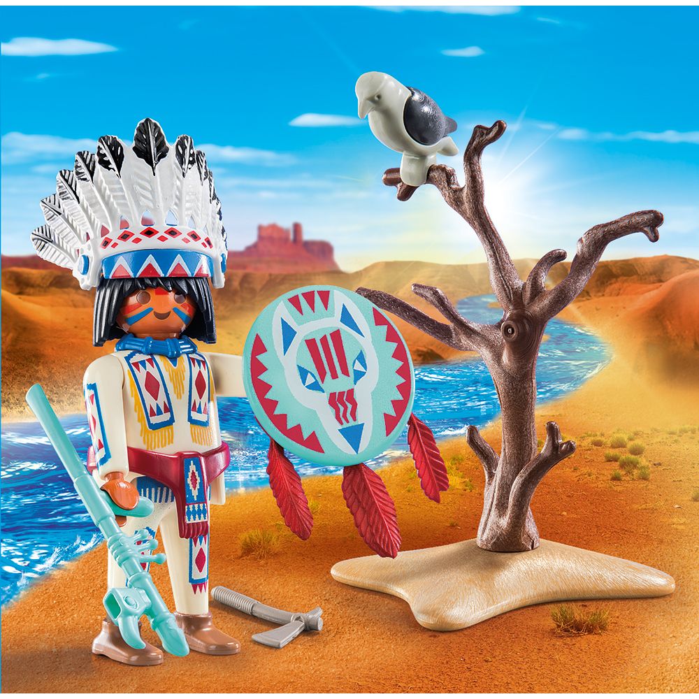 Playmobil Native Americal Chief