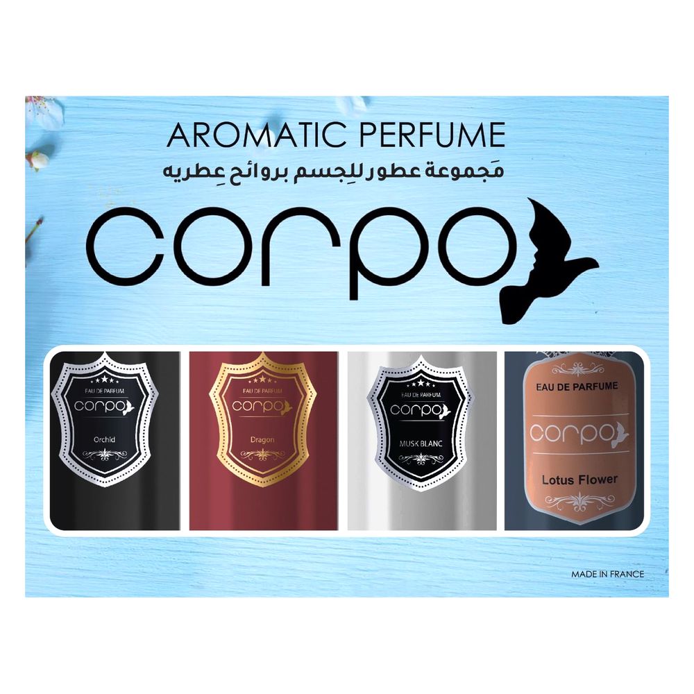 Corpo Set of Body Perfumes - Set of 4