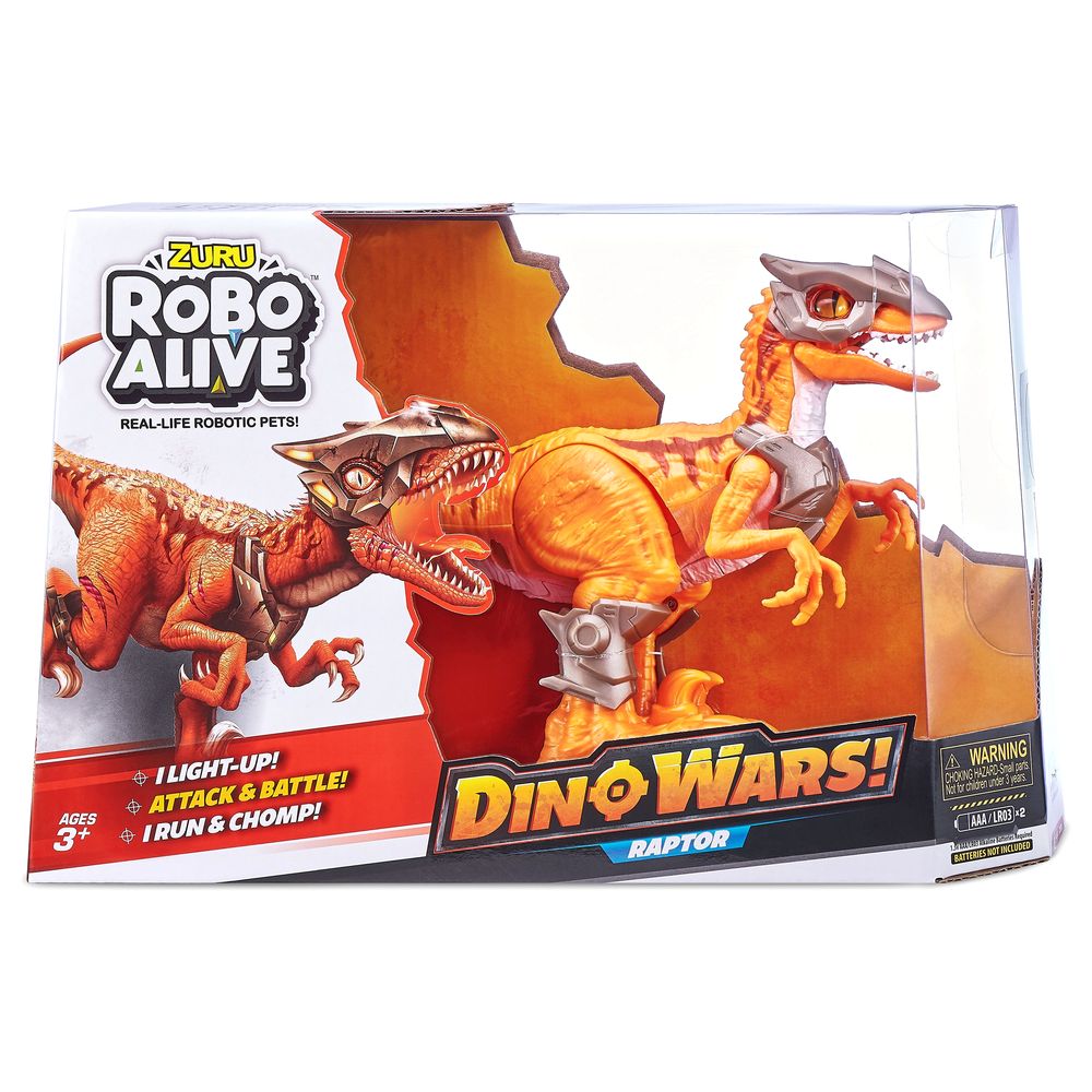Zuru Robo Alive Dino Wars Series 1 Raptor Bulk
