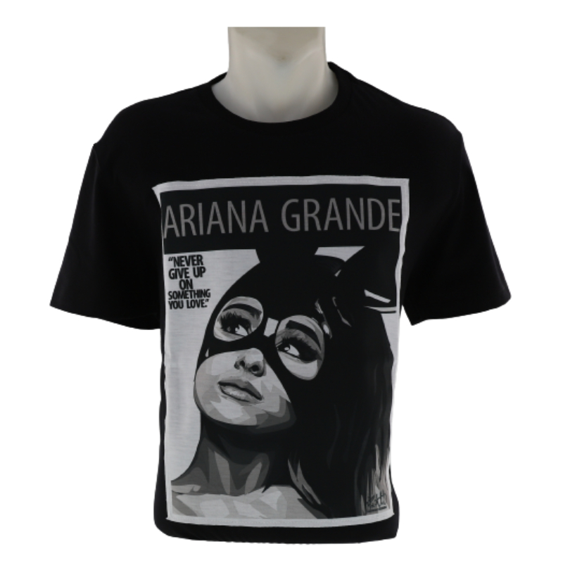 Ariana Grande Back Tshirt Bk