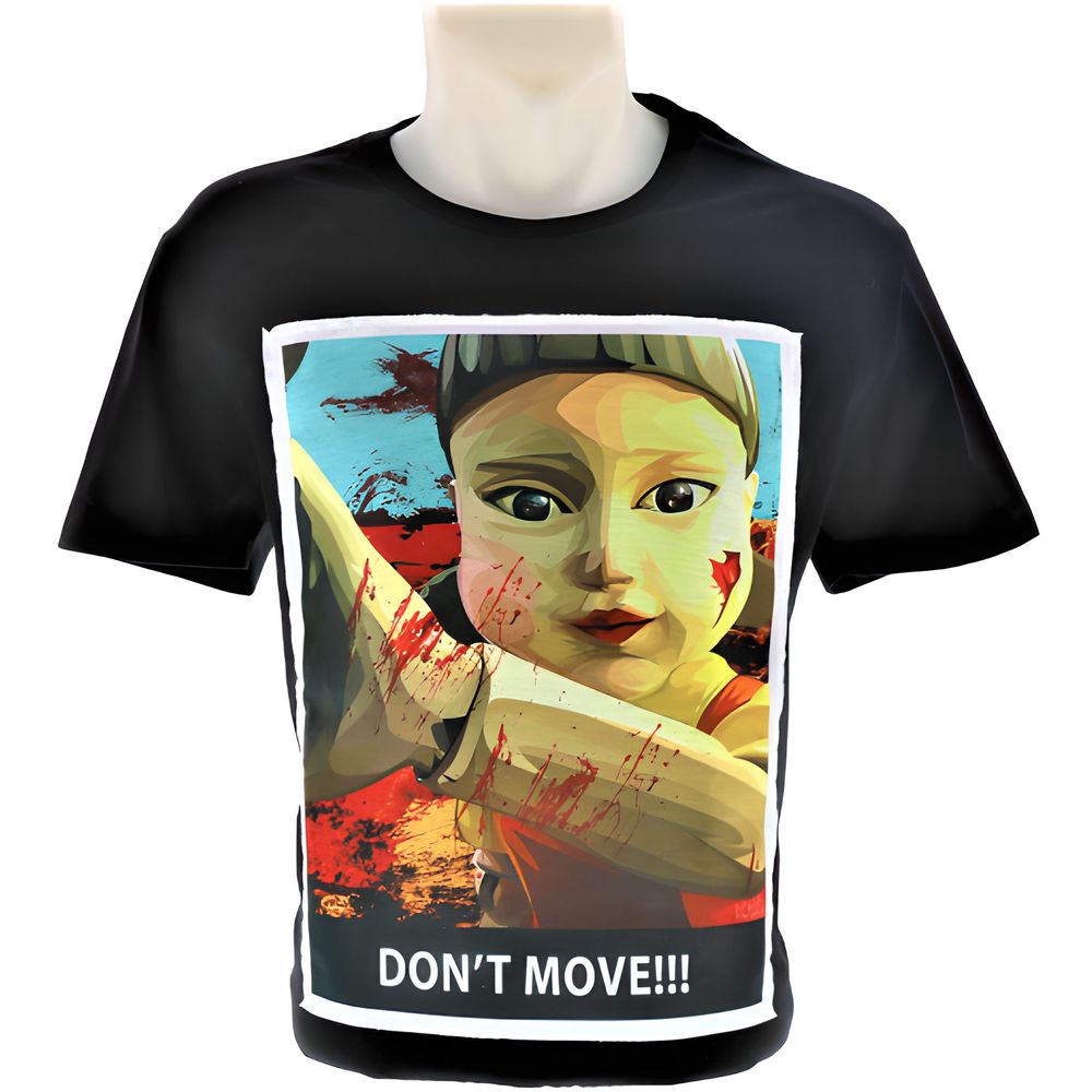 Don’T Move Black Tshirt Xl Blk